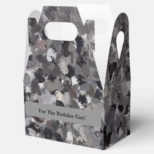 IJsland Skogafoss Waterfall Rock art Bedankdoosjes (Geopend)