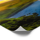 IJsland - Skogafoss waterval Poster (Hoek)