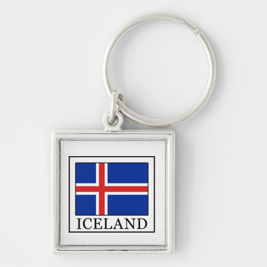 IJsland Sleutelhanger (Voorkant)