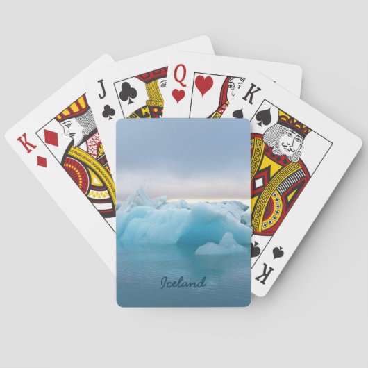 IJsland - speelkaarten (Achterkant)