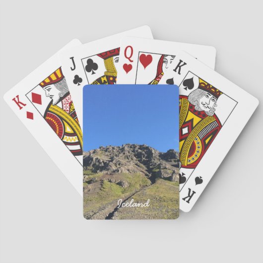 IJsland - speelkaarten (Achterkant)