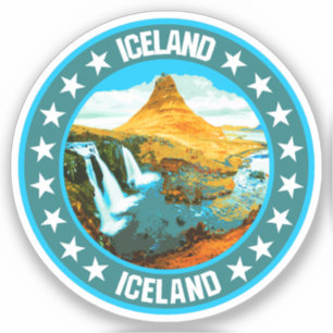 IJsland Sticker