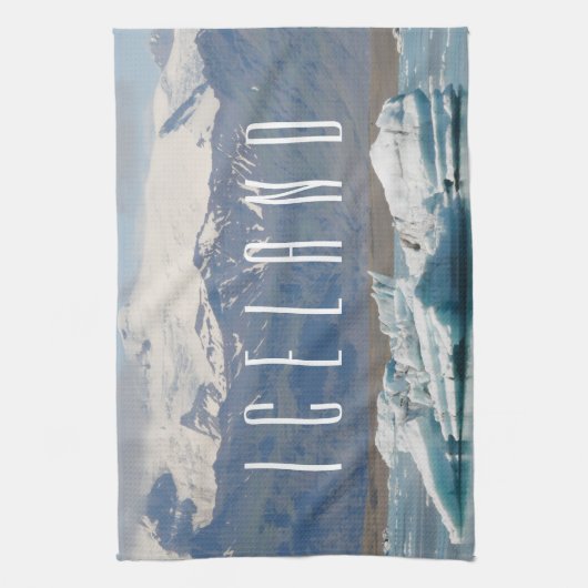 IJsland Tea Towel Theedoek (Verticaal)