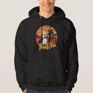 IJsland - Varkensvogel - palmboom Puffi Hoodie