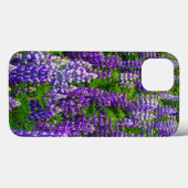 IJsland. Vik i Myrdal. Veld van Lupinen Case-Mate iPhone Case (Achterkant (horizontaal))