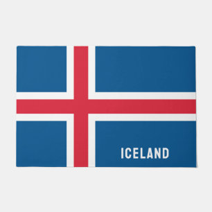 IJsland Vlag Deurmat