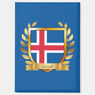 IJsland Vlag Schild Magneet