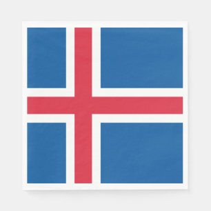 IJsland Vlag Servet