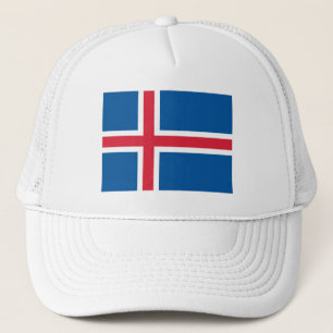 IJsland Vlag Trucker Pet