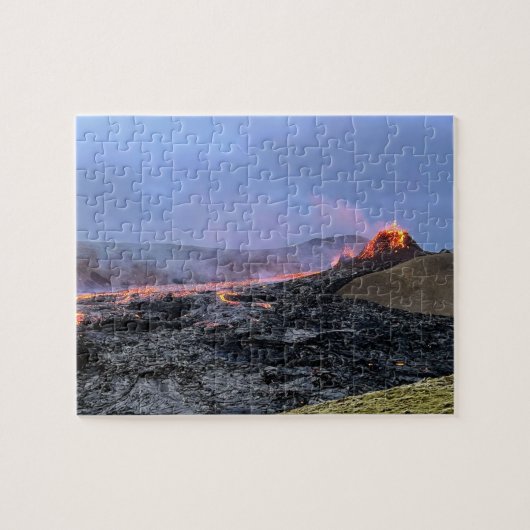 IJsland vulkaan puzzel (Horizontaal)