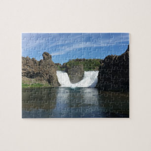 IJsland waterval puzzel