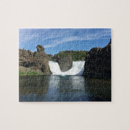 IJsland waterval puzzel (Horizontaal)