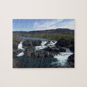 IJsland waterval puzzel