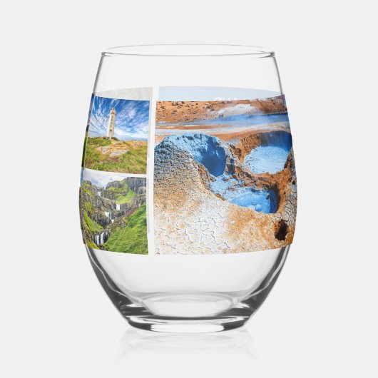 IJsland Wijnglas Zonder Voet (Achterkant)