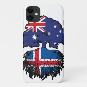 IJslands Australische Australië - boomstammen iPhone 11 Hoesje