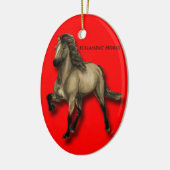 IJslands Keramisch Ornament (Links)