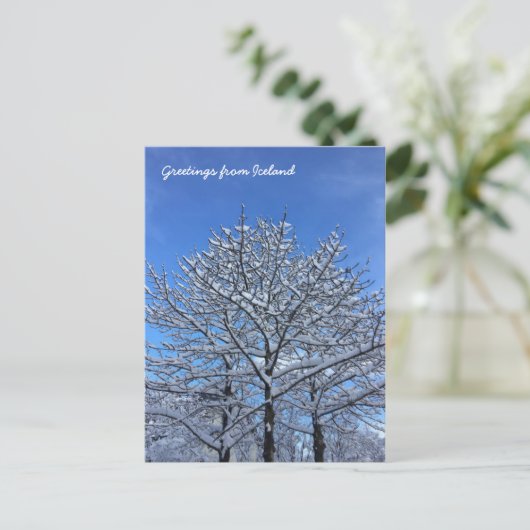 IJslands landschap Briefkaart (Staand voorkant)