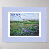 IJslands landschap door Pola.B.Alex fijne kunst