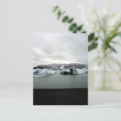 IJslands landschap - Jökulsárlón Glacier Briefkaart (Staand voorkant)