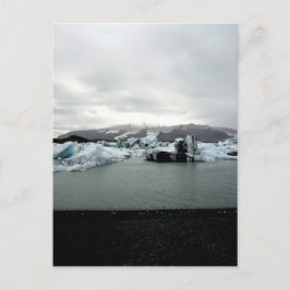 IJslands landschap - Jökulsárlón Glacier Briefkaart