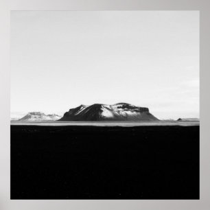 IJslands landschap Poster