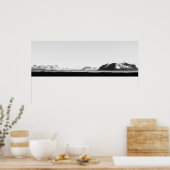 IJslands landschap Poster (Keuken)
