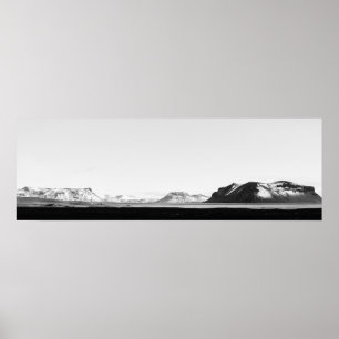 IJslands landschap Poster
