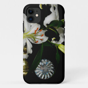 IJslands ontwerp - Collectie met messing en blauw iPhone 11 Hoesje