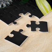 IJslands ontwerp - Collectie met messing en blauw Legpuzzel (Zijkant)