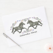  IJslands Ovale Sticker (Envelop)