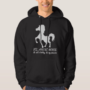 IJslands paard Mijn passie IJslander Hoodie