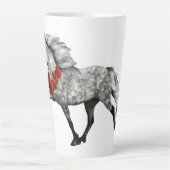 IJslands paardenkerst Latte Mok (Voorkant)