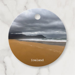 IJslands strand - Bedankjes Labels