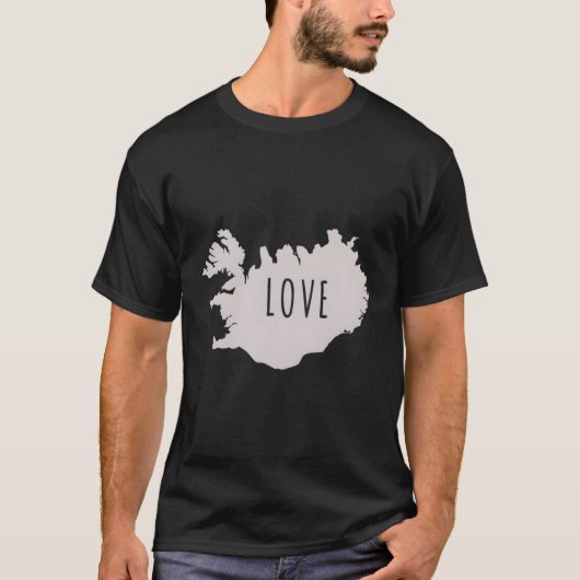 IJslands T-shirt (Voorkant)