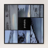 IJslands winterlandschap Legpuzzel (Horizontaal)