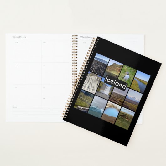 IJslands zomerlandschap Planner (Display)