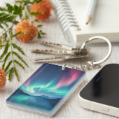 IJslandse Aurora Sleutelhanger (Voorkant Rechts)