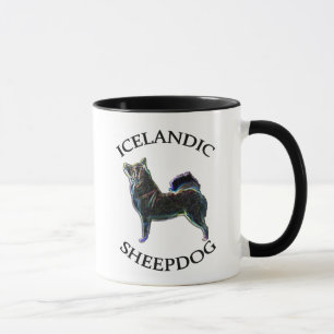 IJslandse eigenaar van Sheepdog 11oz. mok. Stevige Mok