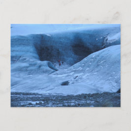 IJslandse gletsjer Briefkaart