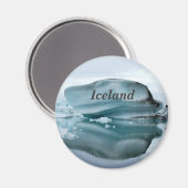 IJslandse gletsjers Magneet (Voorkant / Achterkant)