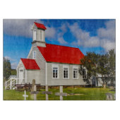 IJslandse kerk Snijplank (Voorkant)