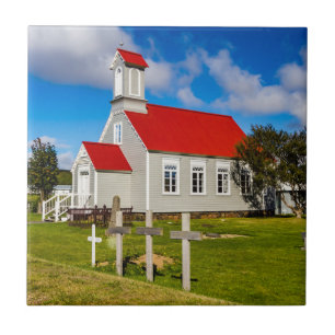 IJslandse kerk Tegeltje