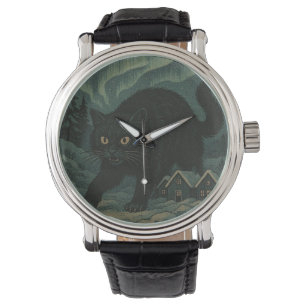 IJslandse Kerstmis julkat Horloge