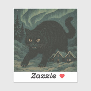 IJslandse Kerstmis julkat Sticker