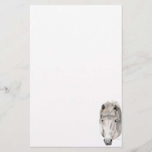 IJslandse paarden Briefpapier (Voorkant)
