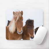 IJslandse paarden Muismat (Met muis)