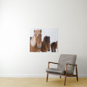IJslandse paarden Wandkleed (In Situ (horizontaal))