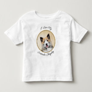 IJslandse scharnierschildering - Oorspronkelijke h Kinder Shirts