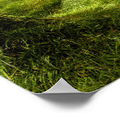 IJslandse Turfkerk Poster (Hoek)