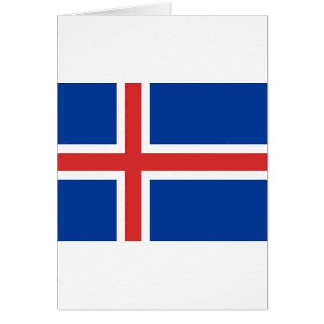 IJslandse vlag (Voorkant)